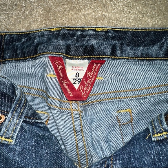 Lucky Brand Lola Boot Jeans-Size 8/29 Short - Picture 8 of 8